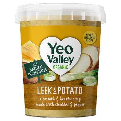 Yeo Valley Organic Leek, Potato & Cheddar Soup