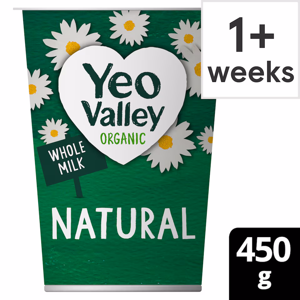 Yeo Valley Organic Natural Yogurt 450G