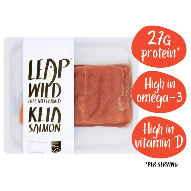 Leap Wild 220g Keta Salmon Fillets