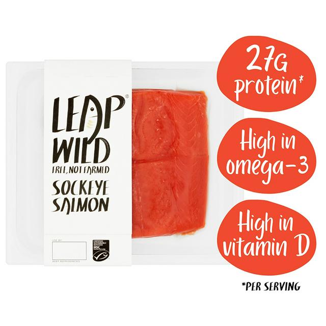 Leap Wild 220g Sockeye Salmon Fillets