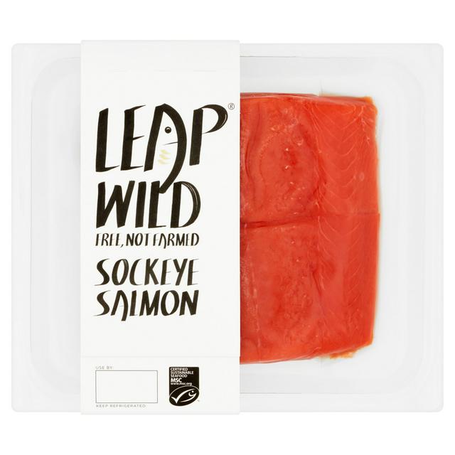 Leap Wild Fish MSC Sockeye Salmon x2 220g