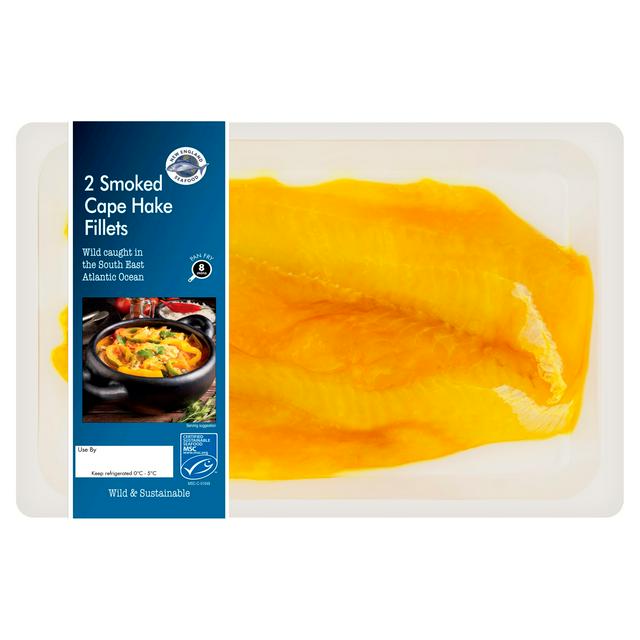 New England Seafood Smoked Cape Hake Fillets x2 240g