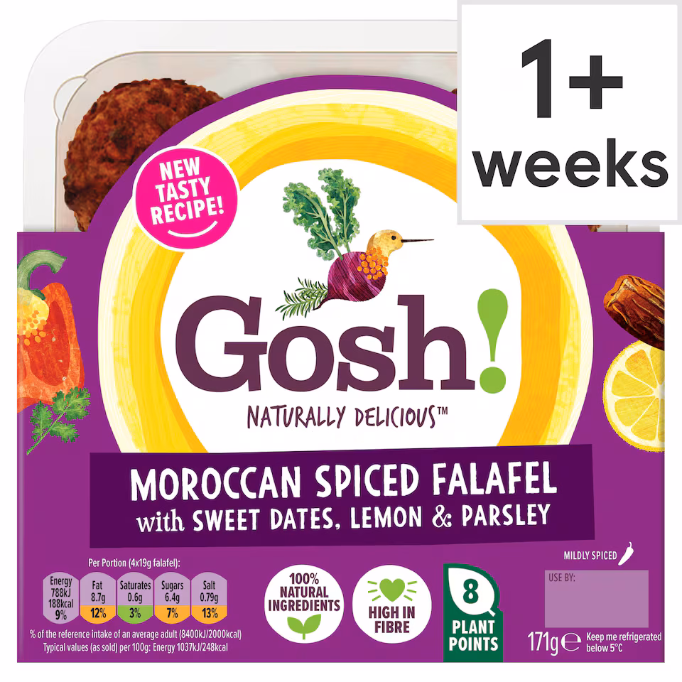Gosh Moroccan Spiced Falafel 171G