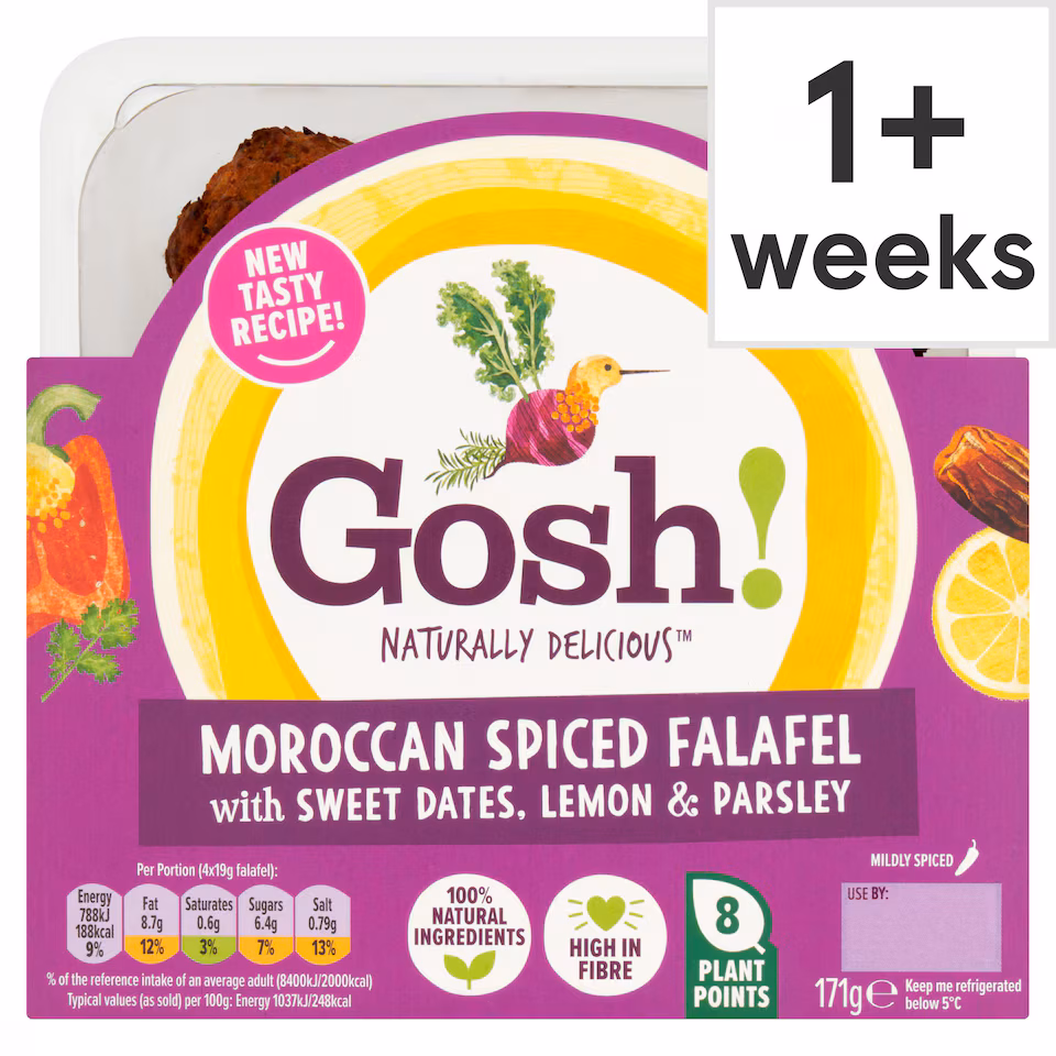 Gosh Moroccan Spiced Falafel 171G