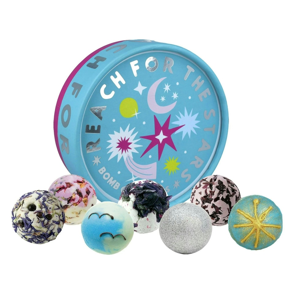 Bomb Cosmetics Bath Creamer Gift Set Reach For the Stars