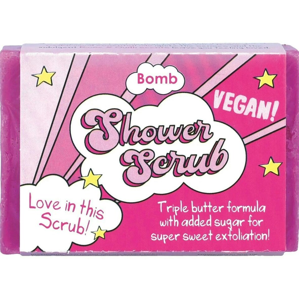 Bomb Cosmetics Shower Soap Scrub - Love in this Scrub