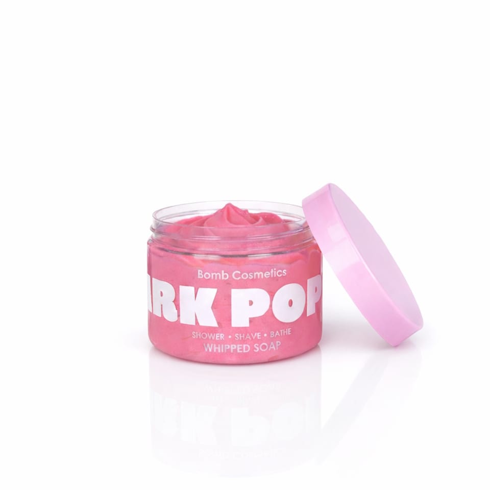 Bomb Cosmetics Whipped Foam Shower Soap Dark Poppy