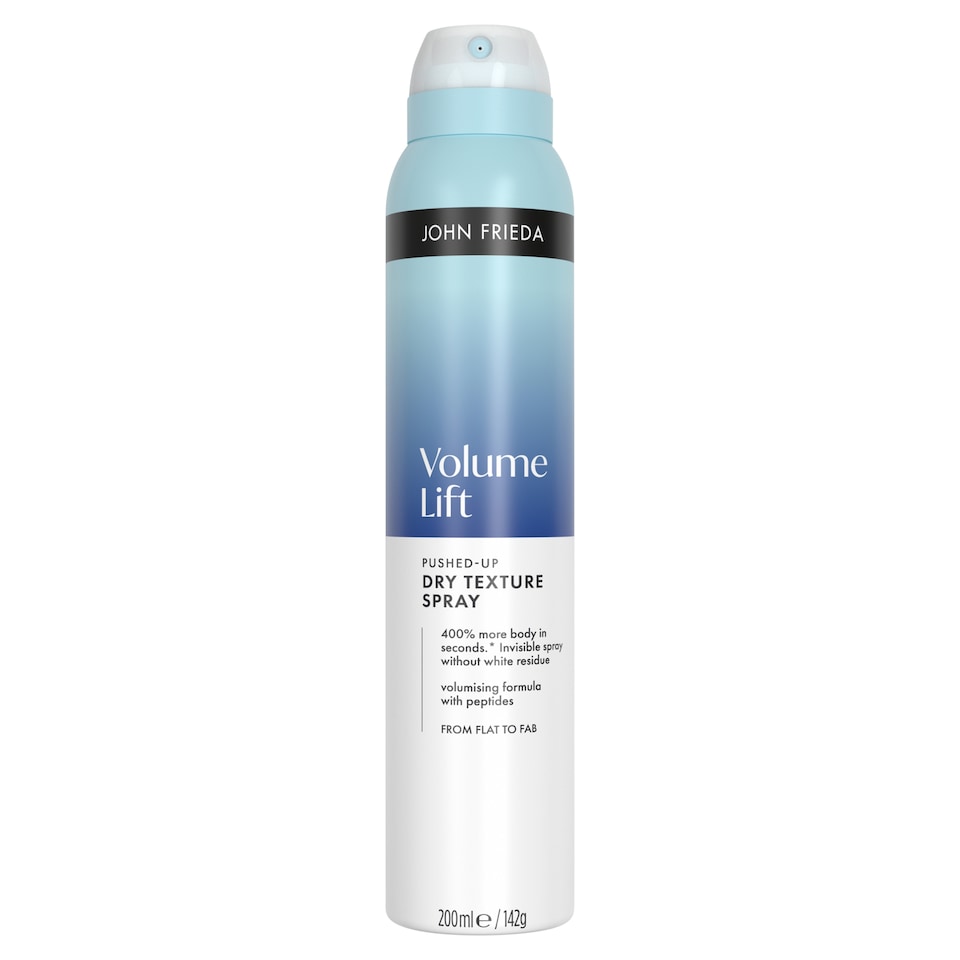 John Frieda Volume Lift Pushed-Up Dry Texture Spray 200ml