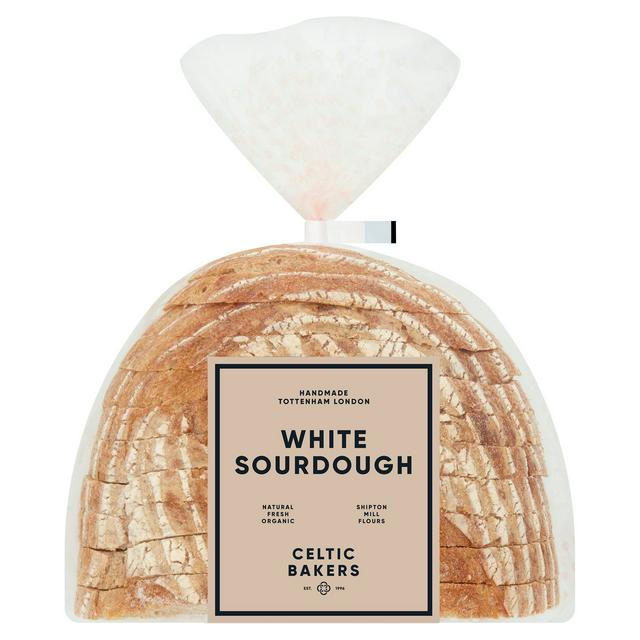 Celtic Bakers Organic White Sourdough Bread 500g