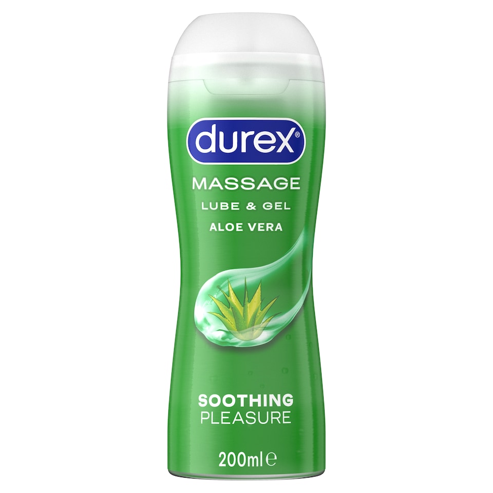 Durex Play Massage 2-in-1 Aloe Vera Lubricant Gel 200ml