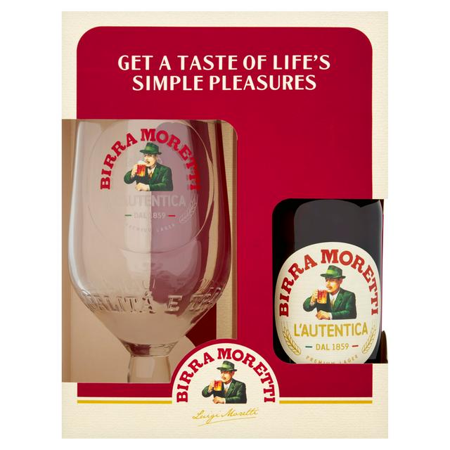 Birra Moretti Gift Set 330ml