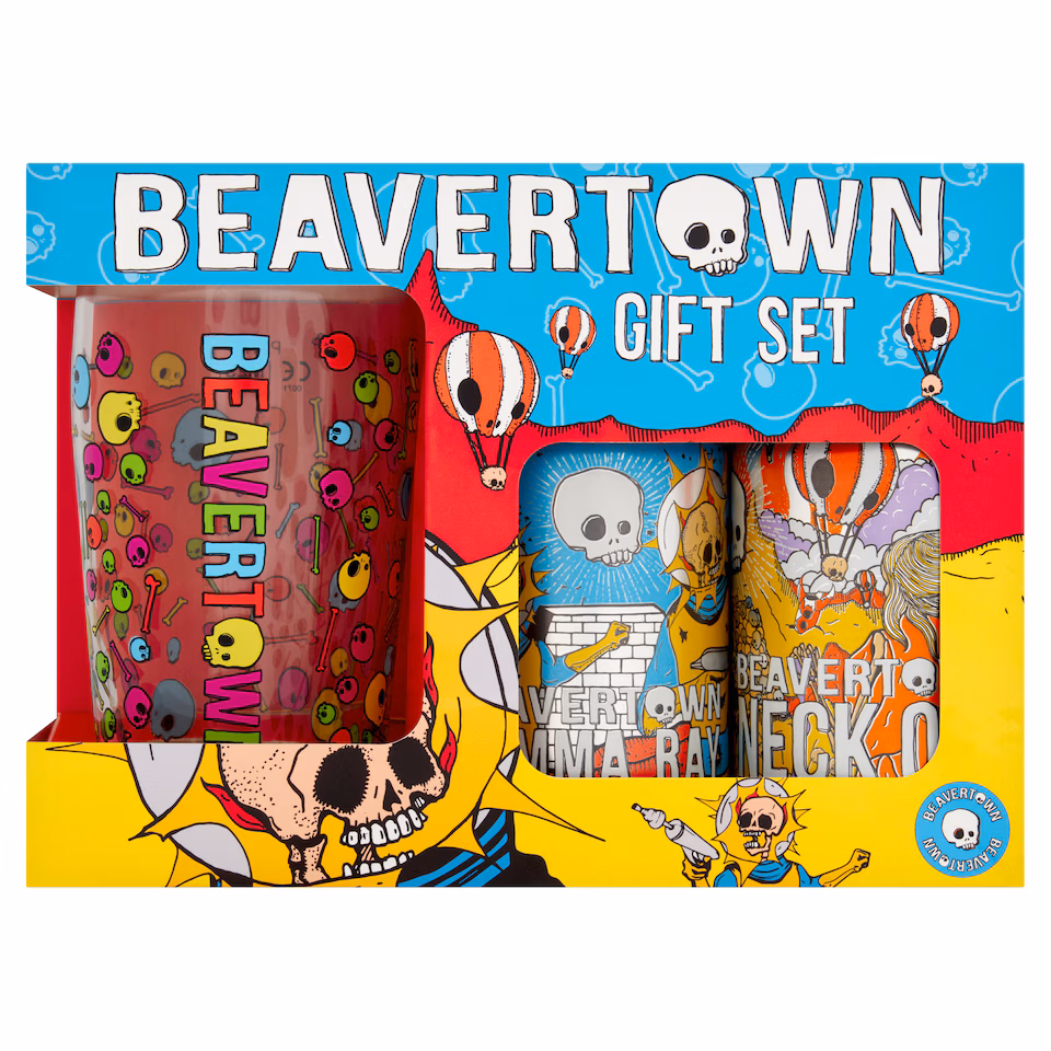 Beavertown Neck Oil & Gamma Ray 2 x 330ml & Glass