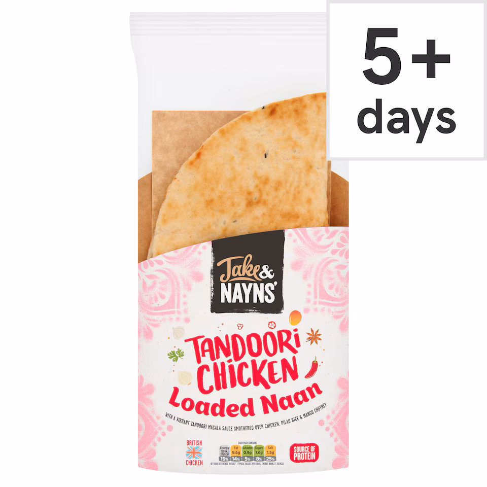 Jake & Nayns' Tandoori Chicken Loaded Naan 185g