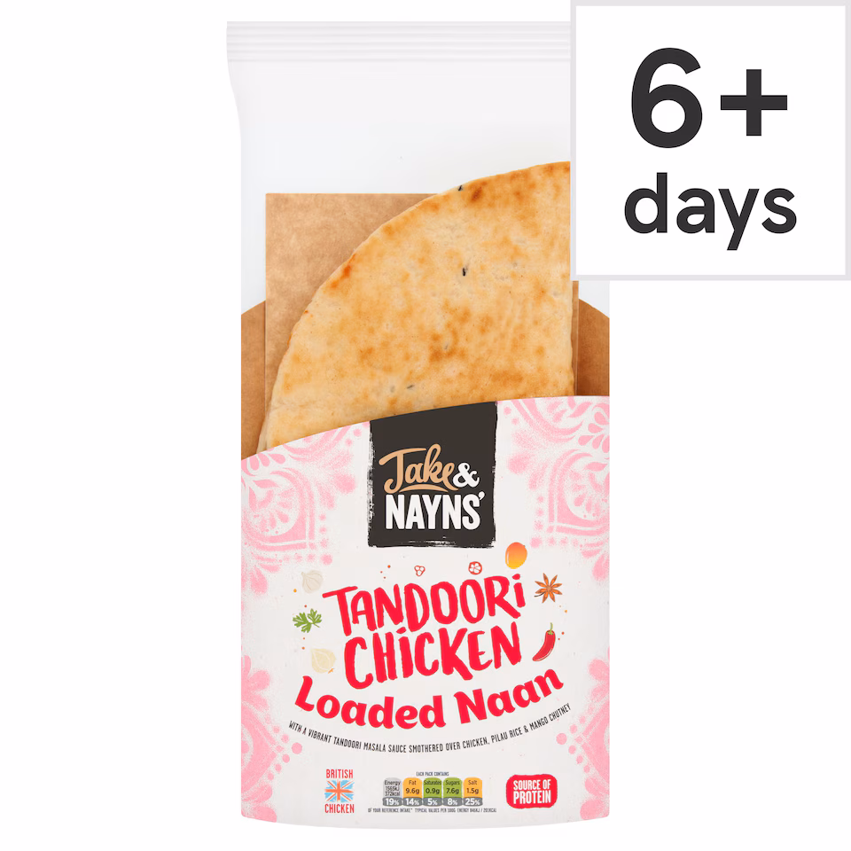 Jake & Nayns' Tandoori Chicken Loaded Naan 185g