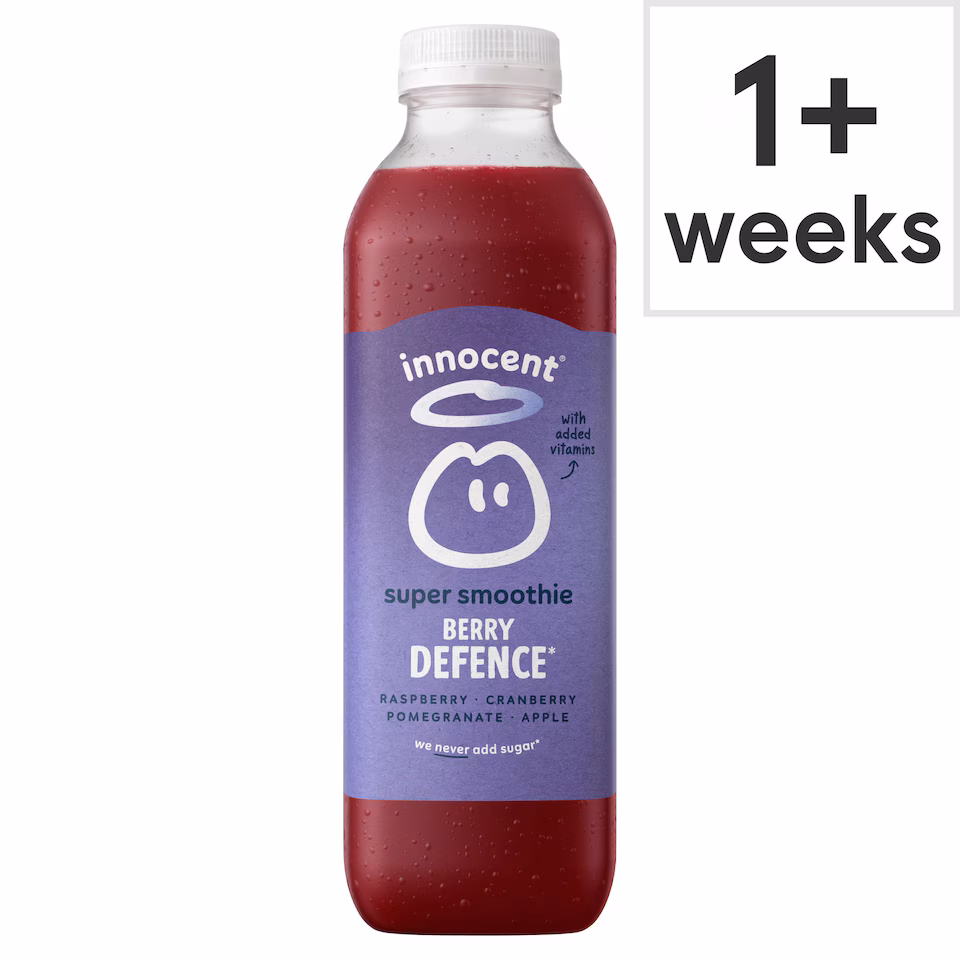 Innocent Super Smoothie Revitalise Raspberry, Cranberry, Pomegranate & Apple with Vitamins 750ml