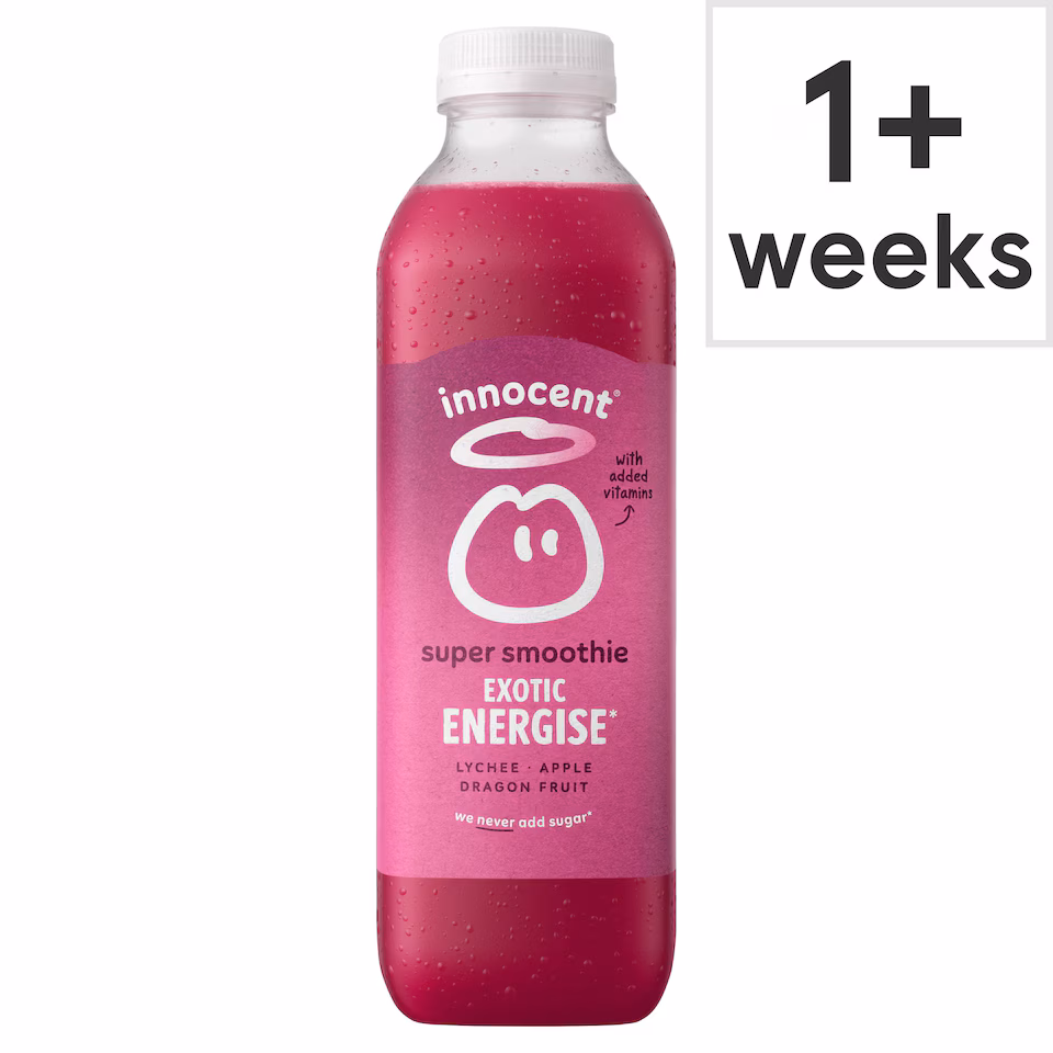 Innocent Super Smoothie Lychee, Apple & Dragon Fruit with Vitamins 750ml