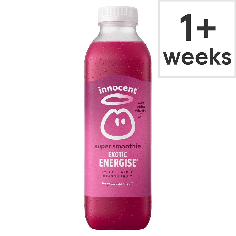 Innocent Super Smoothie Lychee, Apple & Dragon Fruit with Vitamins 750ml