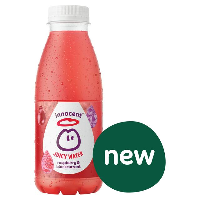 innocent Juicy Water Raspberry & Blackcurrant 420ml