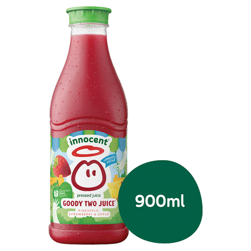 innocent Pineapple, Strawberry & Apple Juice 900ml