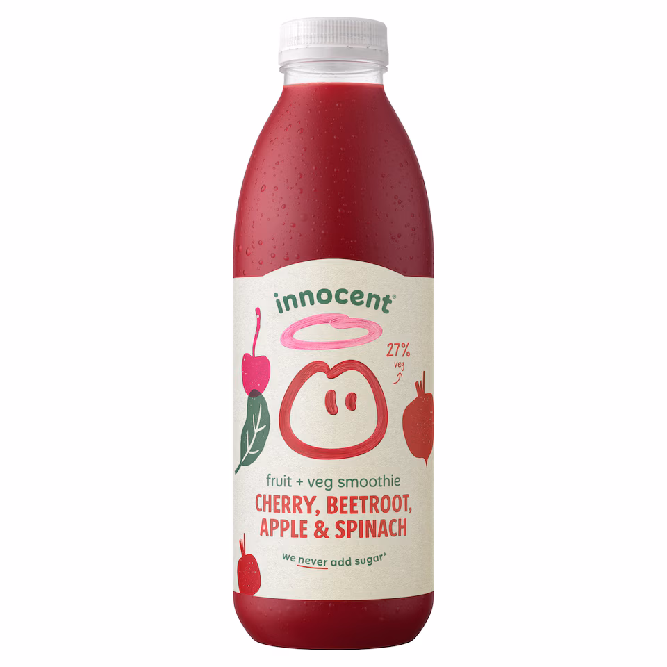 innocent Beetroot, Apples, Cherries and Spinach Smoothie 750ml