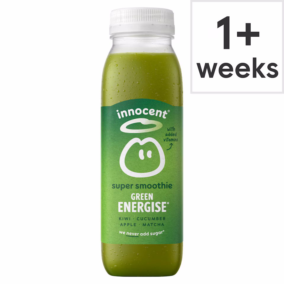 Innocent Super Smoothie Invigorate, Kiwi & Cucumber Juice with Vitamins 300ml