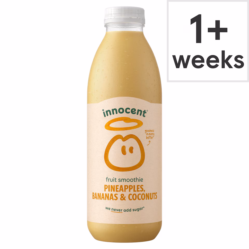 innocent Pineapples Bananas & Coconuts Smoothie 750ml