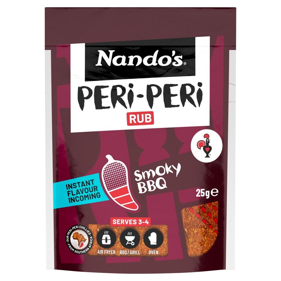 Nando's Peri Peri Rub Bbq 25G
