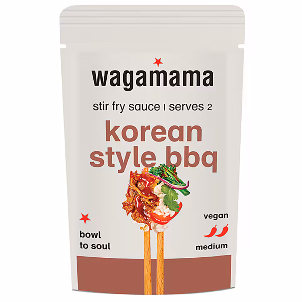 Wagamama Korean Style Bbq Stir Fry Sauce Medium 120G