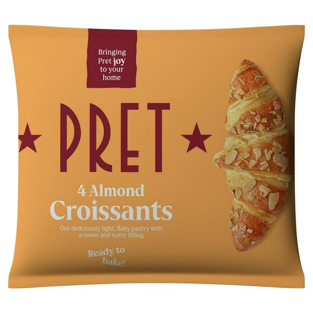 Pret Almond Croissants x4 280g