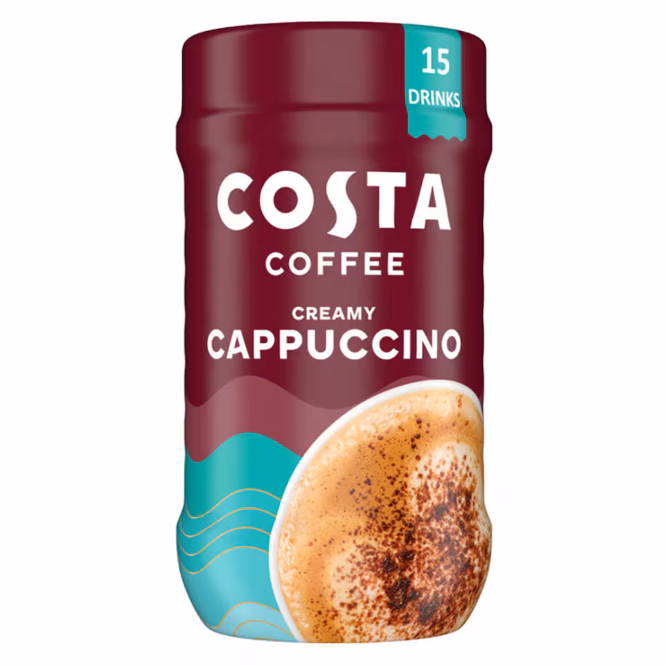 Costa Coffee Creamy Cappuccino Instant Coffee 255g