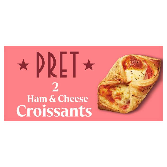 Pret Ham & Cheese Croissants x2 220g