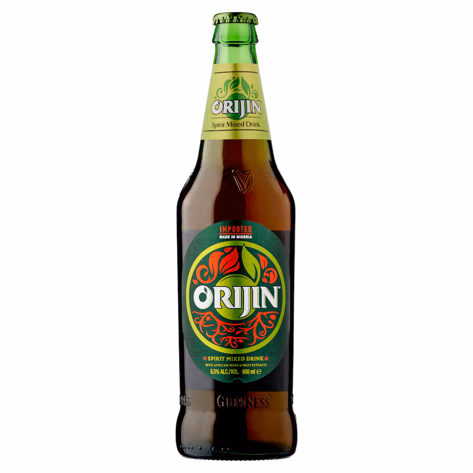 ORIJIN SPIRIT MIXED DRINK WITH AFRICAN HERB & FRUIT EXTRACTS 600ML