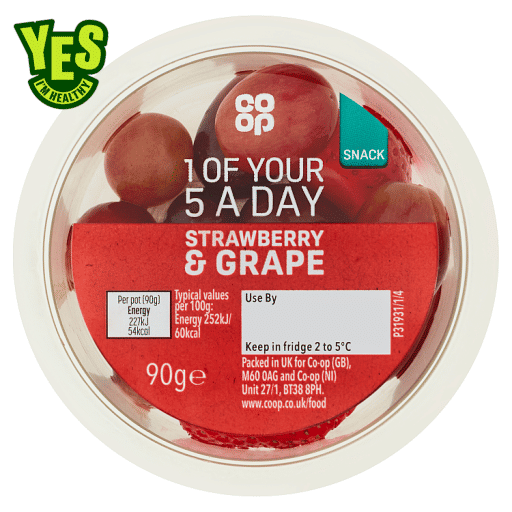Co-op Strawberry & Grape 90g