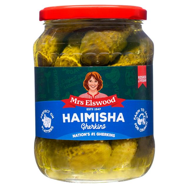 Mrs Elswood Haimisha Gherkins 670g (360g*)