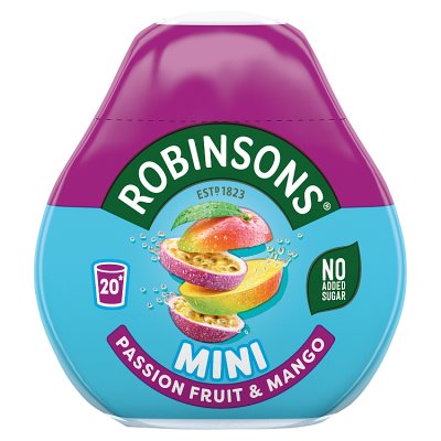 Robinsons Mini No Added Sugar Passionfruit & Mango Squash