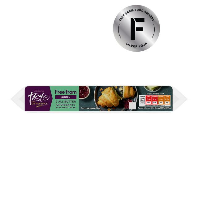 Sainsbury's Free From All Butter Croissants, Taste the Difference x2 140g