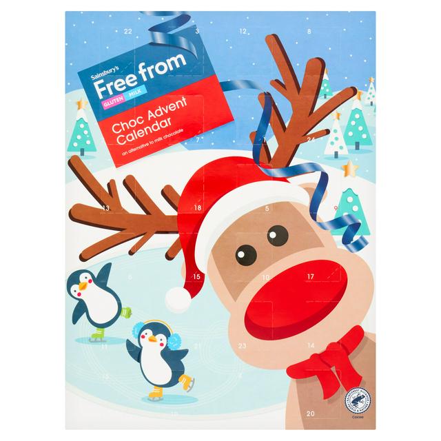 Sainsbury's Free From Choc Advent Calendar 70g