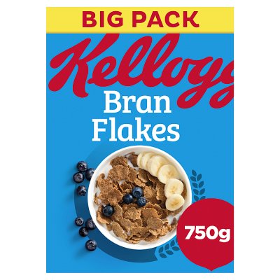 Kellogg's Bran Flakes Breakfast Cereal Large Pack 750g