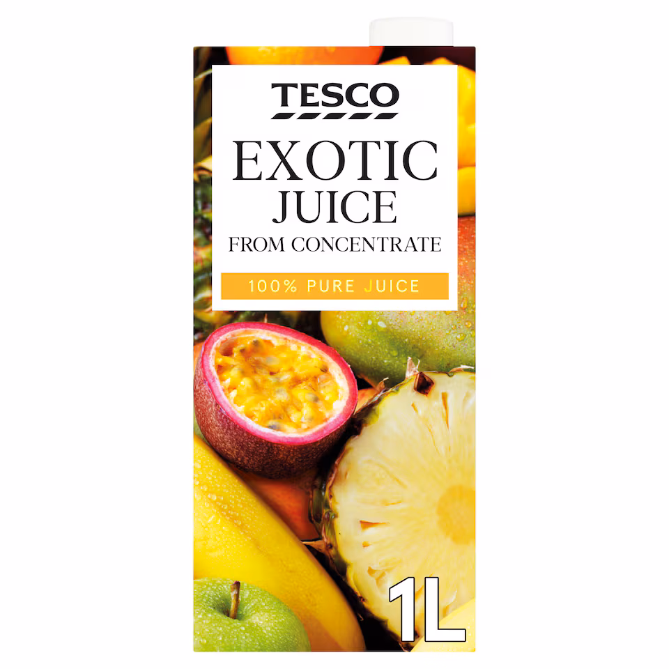 Tesco Pure Exotic Juice 1 Litre