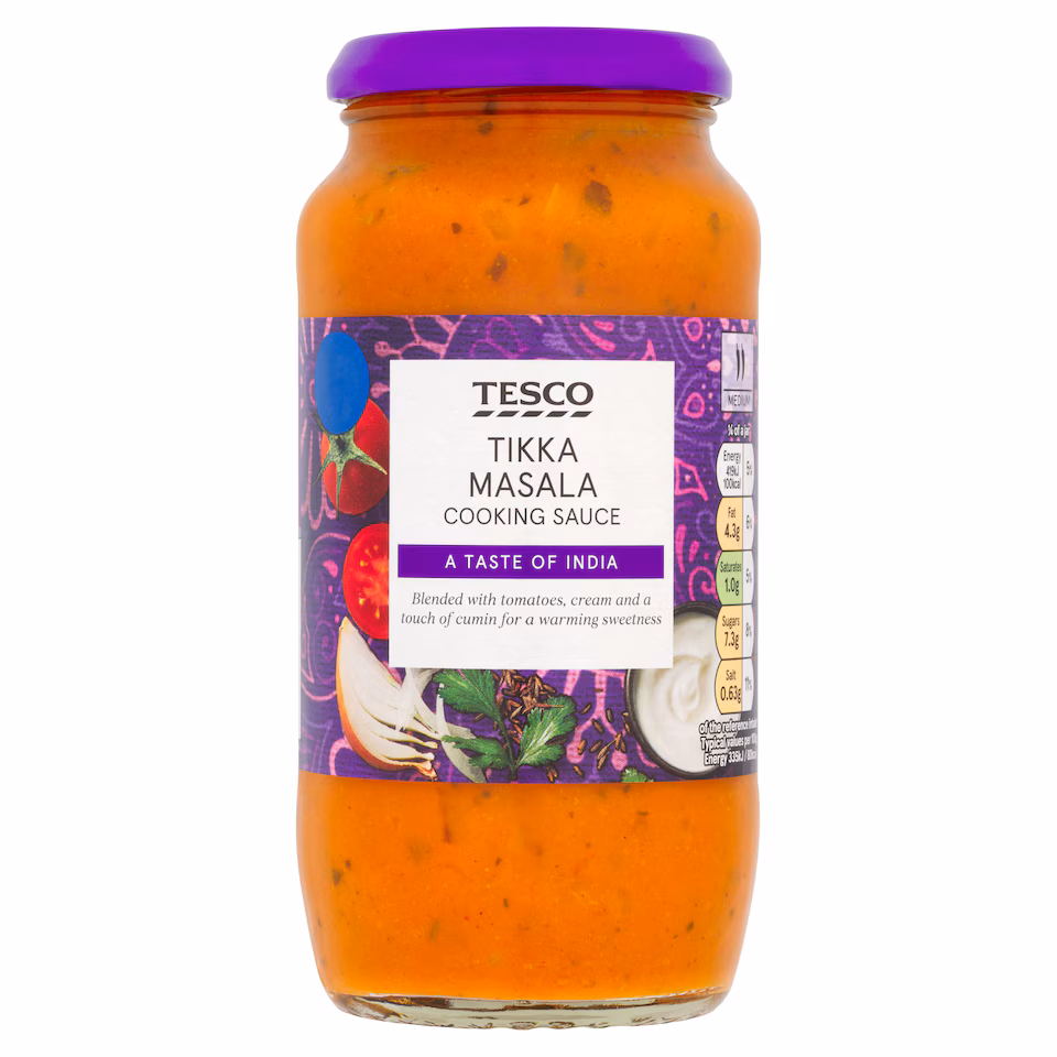 Tesco Tikka Masala Cooking Sauce 500G