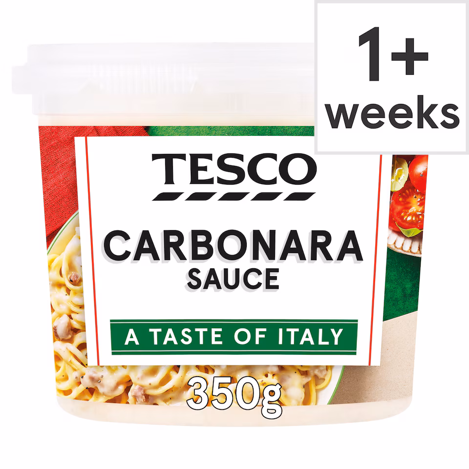Tesco Carbonara Sauce 350G