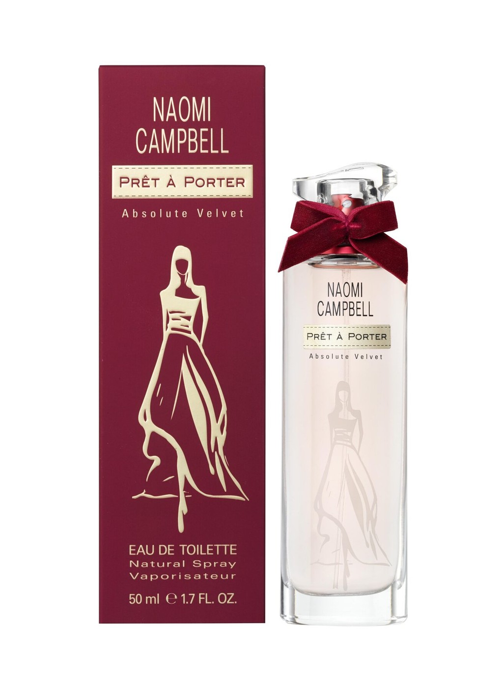 Naomi Campbell Prêt À Porter Absolute Velvet Eau de Toilette 50 ml