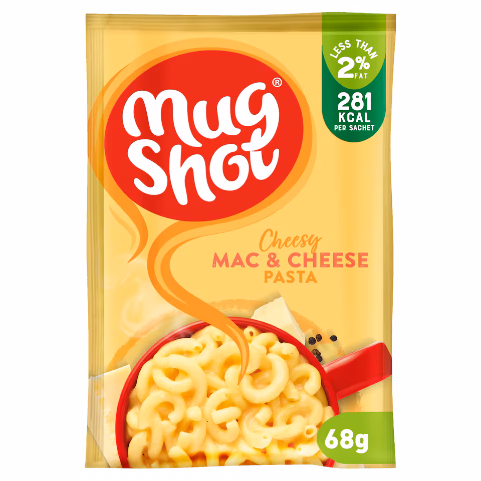 Mug Shot Cheesy Mac & Cheese Pasta 68g