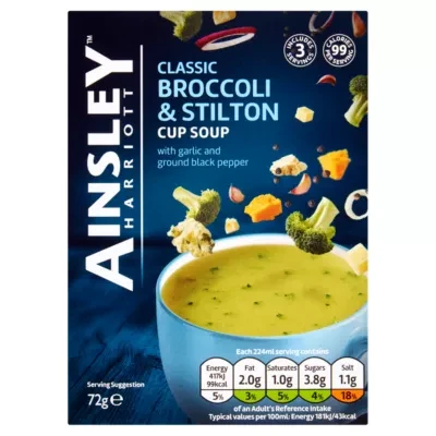 Ainsley Harriott Ainsley Classic Broccoli & Stilton Cup Soup 72g