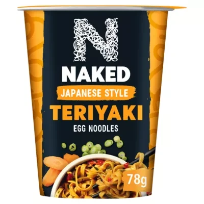 Naked Japanese Style Teriyaki Egg Noodles 78g