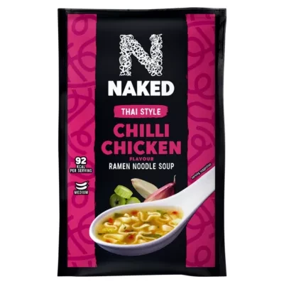 Naked Thai Style Chilli Chicken Flavour Ramen Noodle Soup 25g