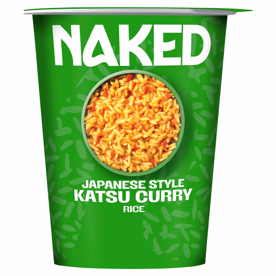 Naked Rice Japanese Chicken Katsu Curry 78G