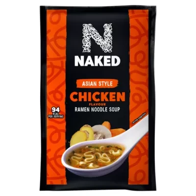 Naked Asian Style Chicken Flavour Ramen Noodle Soup 25g
