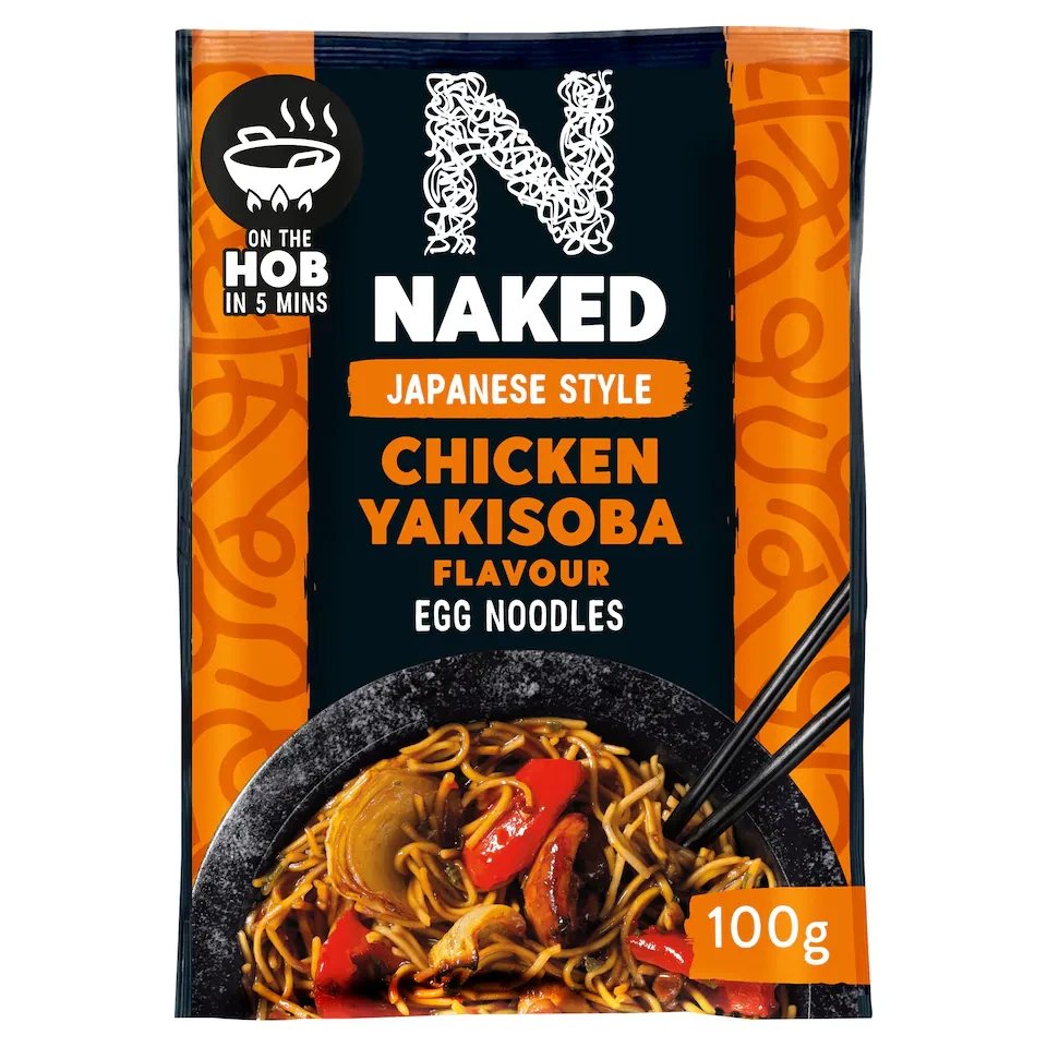 Naked Chicken Yakisoba Noodles 100G