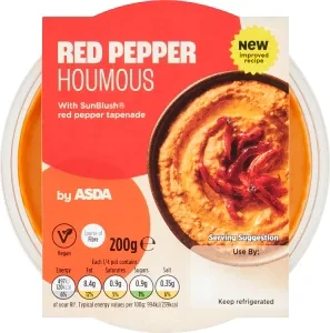 ASDA Red Pepper Houmous 200g